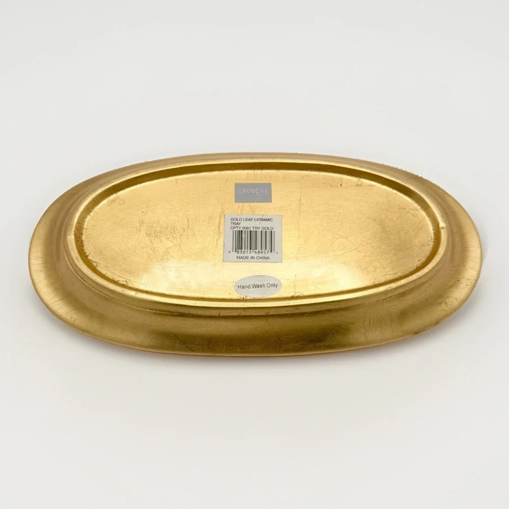 Croscill gold leaf